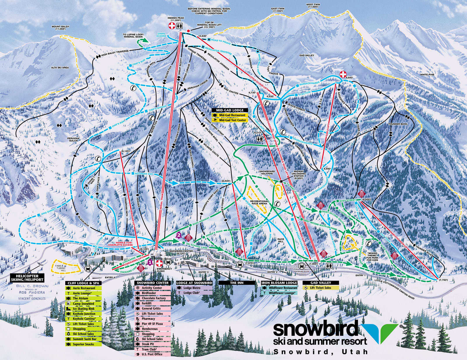 Snowbird Trail  
Map