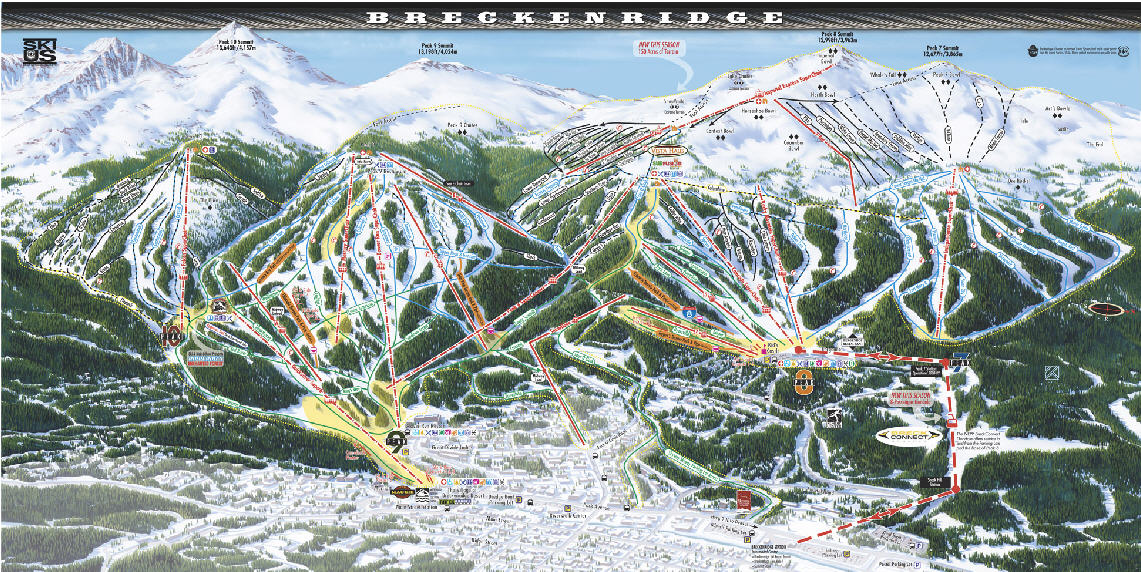 Breckenridge  Trail Map