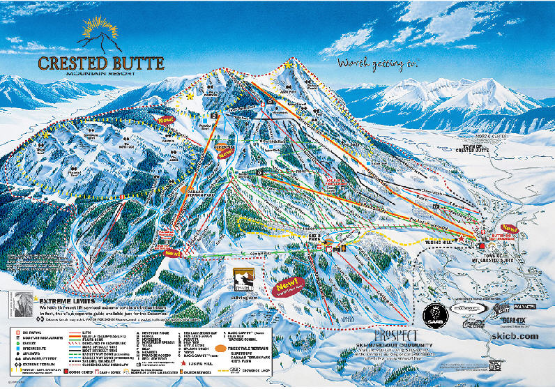 Crested Butte Trail Map