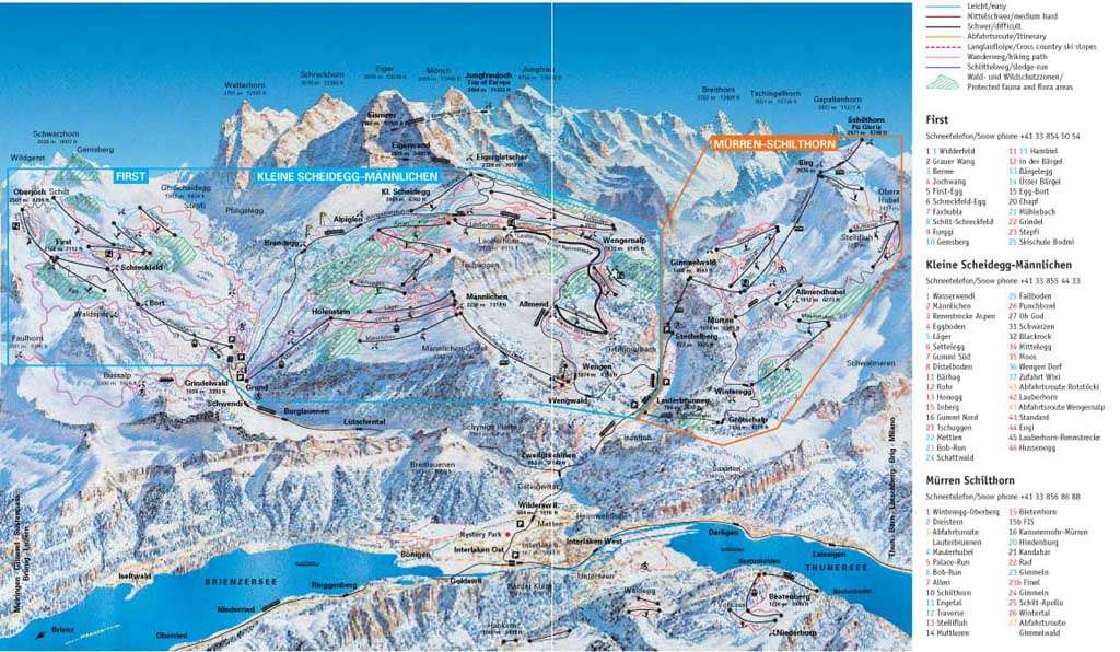 Grindelwald Trail Map